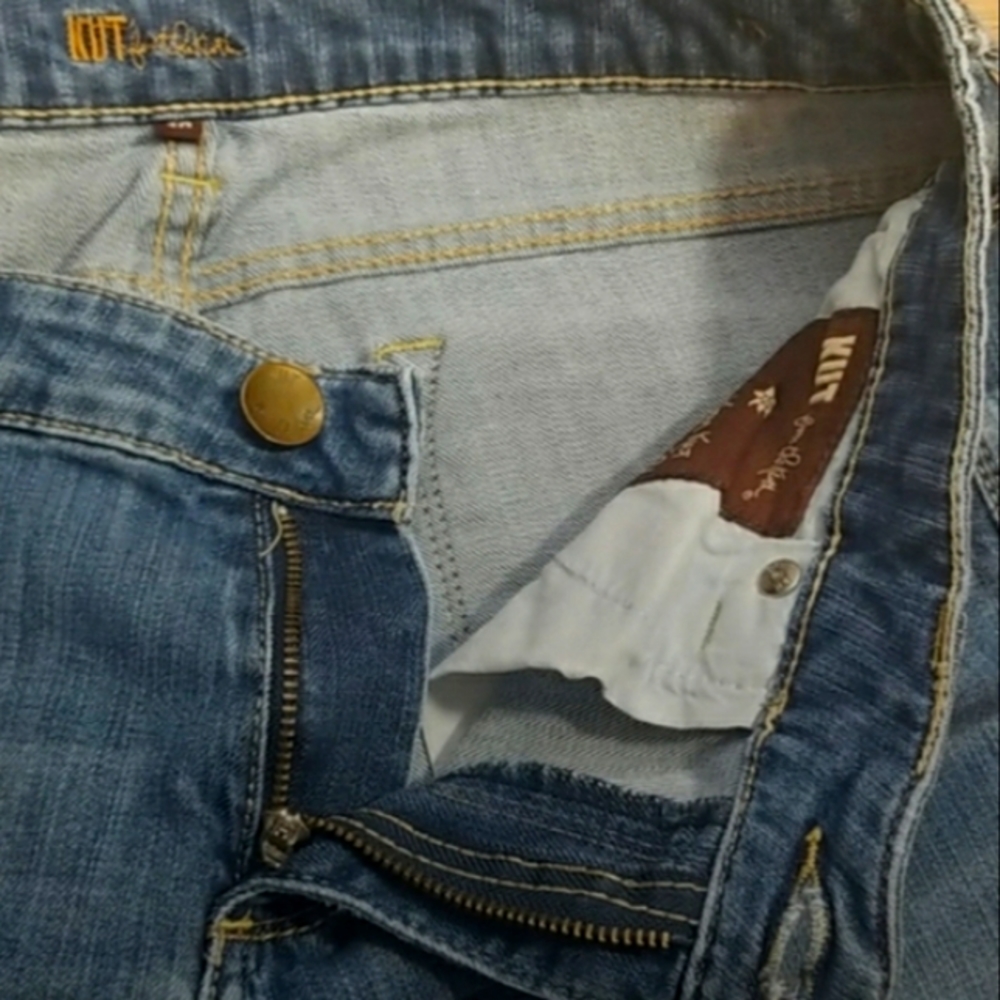 Kut From The Kloth Jeans Kut From The Kloth Farrah Baby Boot Bootcut Denim Jeans - Picture 9 of 12